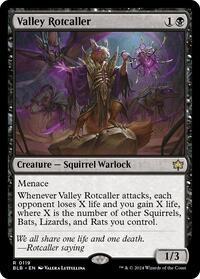 Valley Rotcaller - Bloomburrow - Magic: The Gathering card