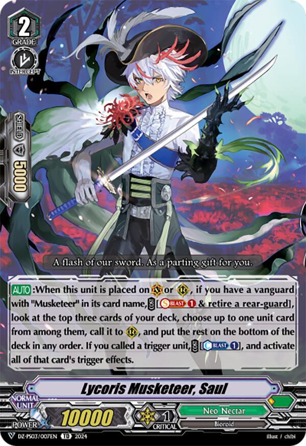 Lycoris Musketeer, Saul
