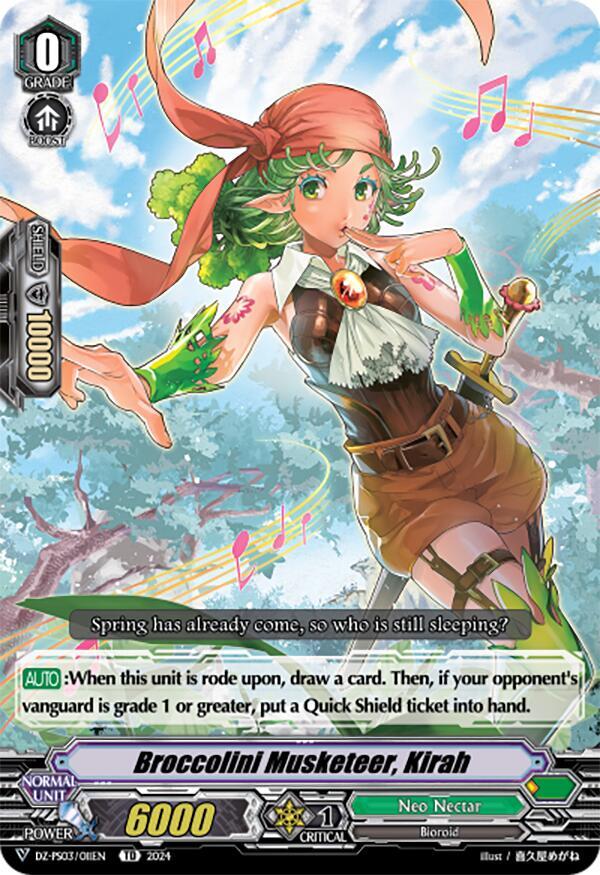 Broccolini Musketeer, Kirah