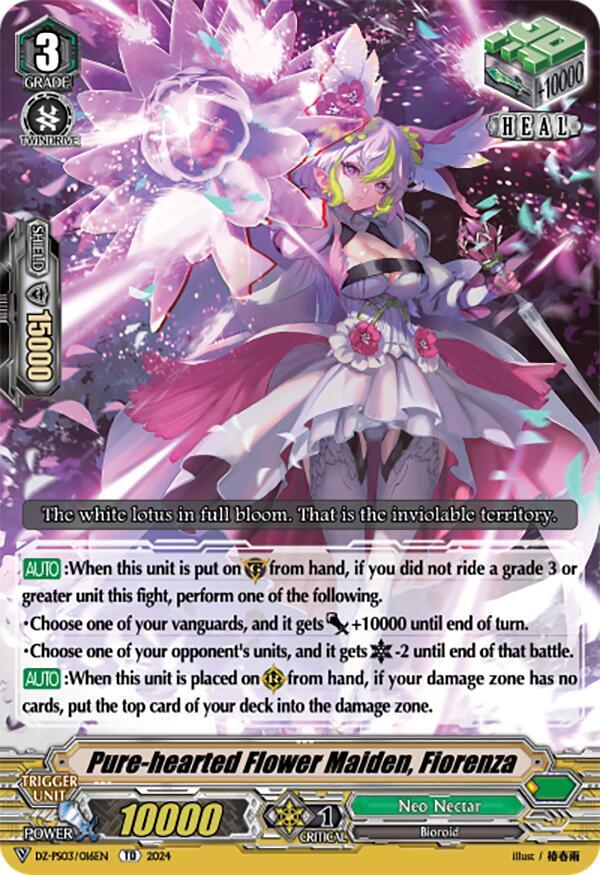 Pure-hearted Flower Maiden, Fiorenza