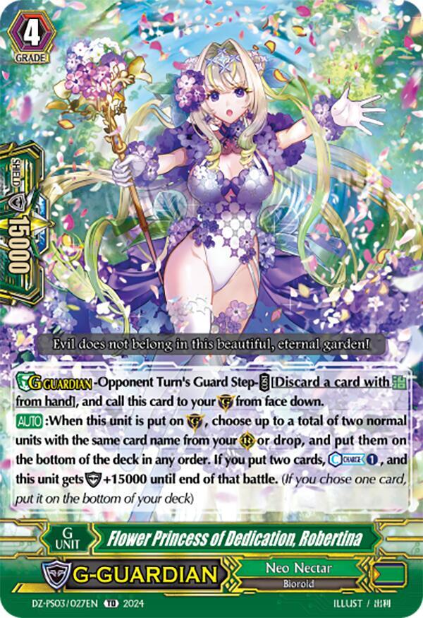 Flower Princess of Dedication, Robertina