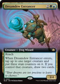 Dreamdew Entrancer (Extended Art) - Bloomburrow - Magic: The Gathering card