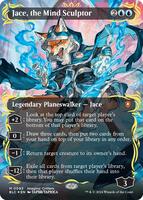 Jace, the Mind Sculptor (Borderless) (Raised Foil