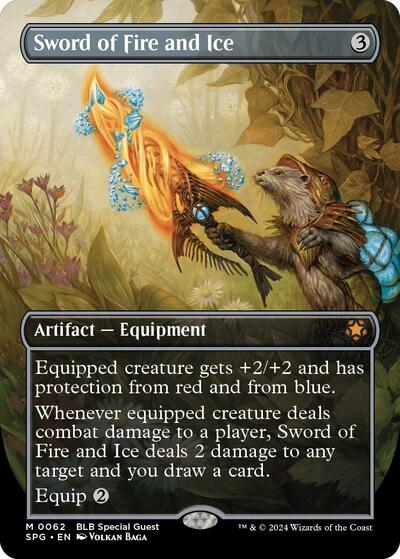Sword of Fire and Ice Borderless
