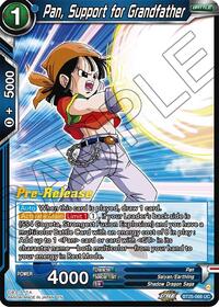 Pan, Support for Grandfather card art