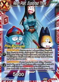 Reich Pilaf, Exploited Three card art