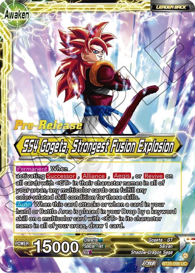 SS4 Son Goku & SS4 Vegeta // SS4 Gogeta, Strongest Fusion