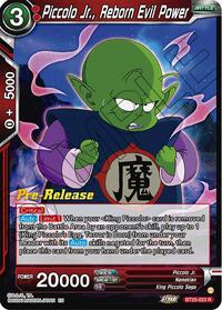 Piccolo Jr., Reborn Evil Power card art