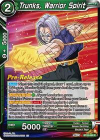 Trunks, Warrior Spirit card art