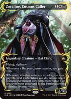 Zoraline, Cosmos Caller (Borderless) (Raised Foil) - Bloomburrow