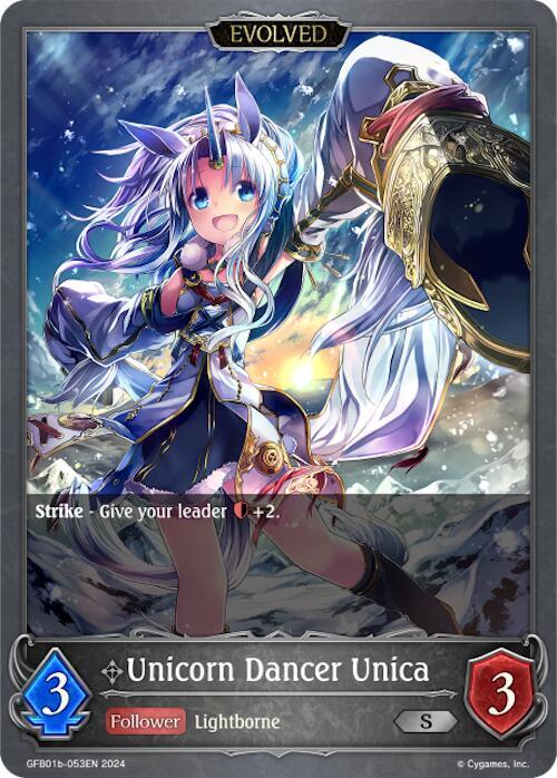 Unicorn Dancer Unica (Evolved) (GFB01b-053EN)