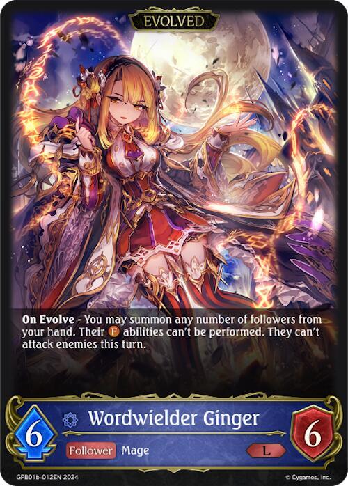 Worldwielder Ginger (Evolved)