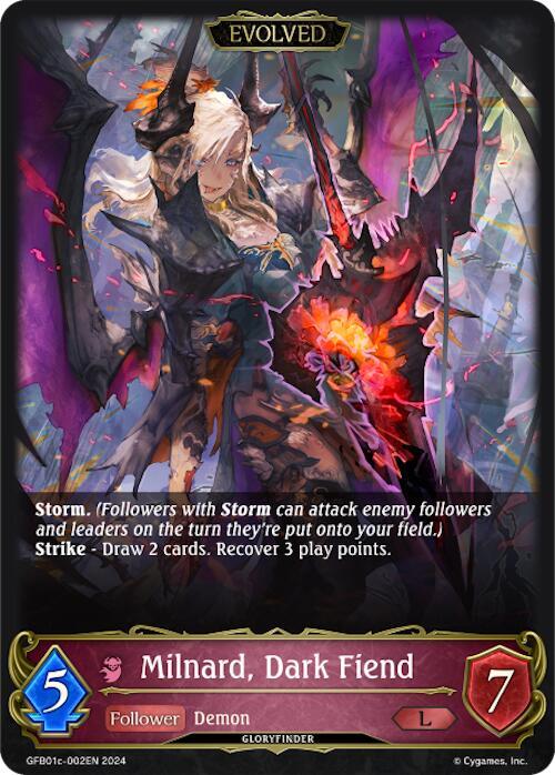Milnard, Dark Fiend (Evolved)