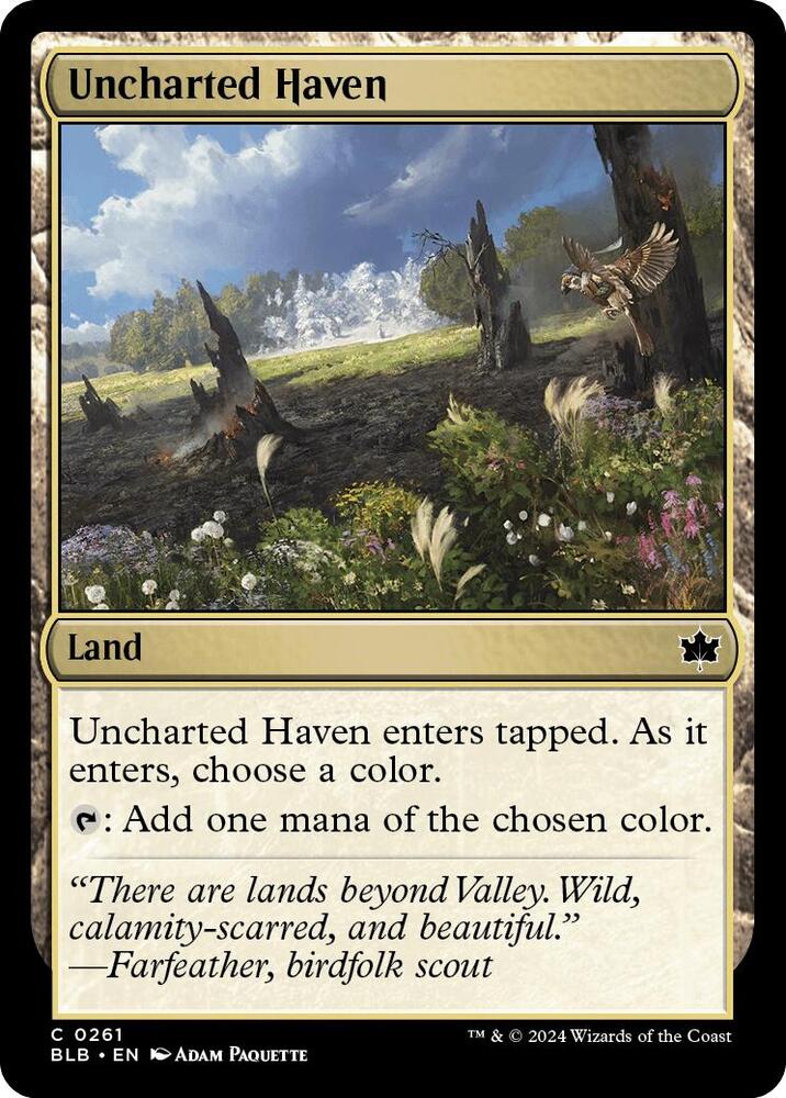 Uncharted Haven - Bloomburrow - Magic: The Gathering - TCGplayer.com