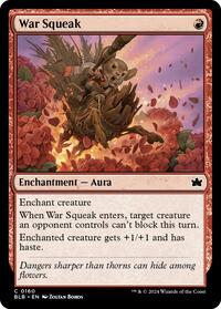 War Squeak - Bloomburrow - Magic: The Gathering card