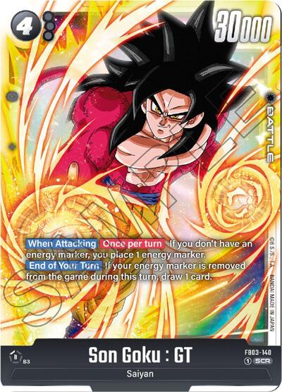 Son Goku : GT - FB03-140 card
