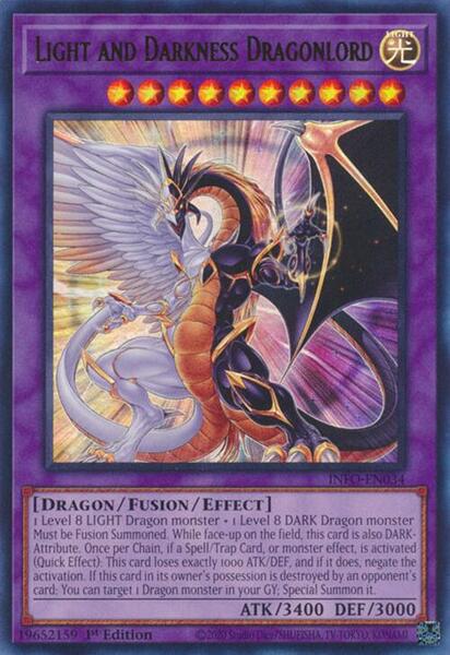 Light and Darkness Dragonlord - The Infinite Forbidden - YuGiOh
