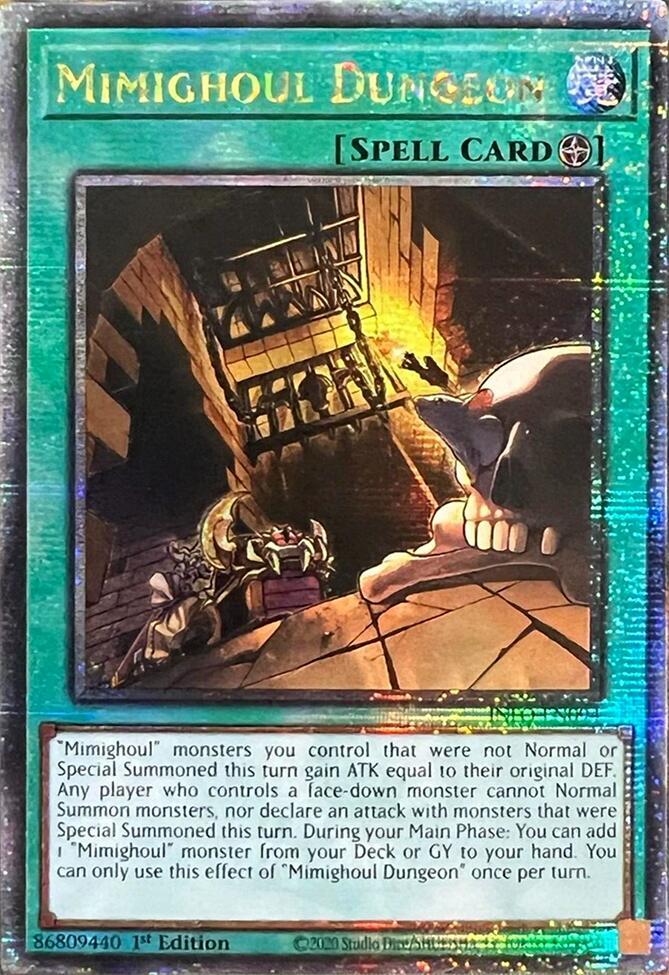 Mimighoul Dungeon (Quarter Century Secret Rare) - The Infinite