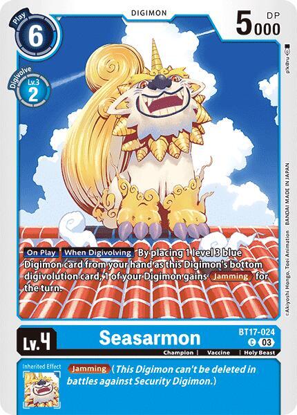 Seasarmon - Secret Crisis - Digimon Card Game - TCGplayer.com Seasarmon - Secret Crisis - Digimon Card Game - TCGplayer.com