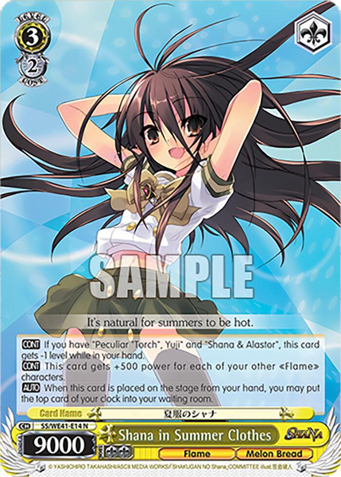 Shana in Summer Clothes