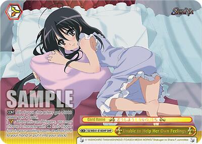 Unable to Help Her Own Feelings (SHP) card