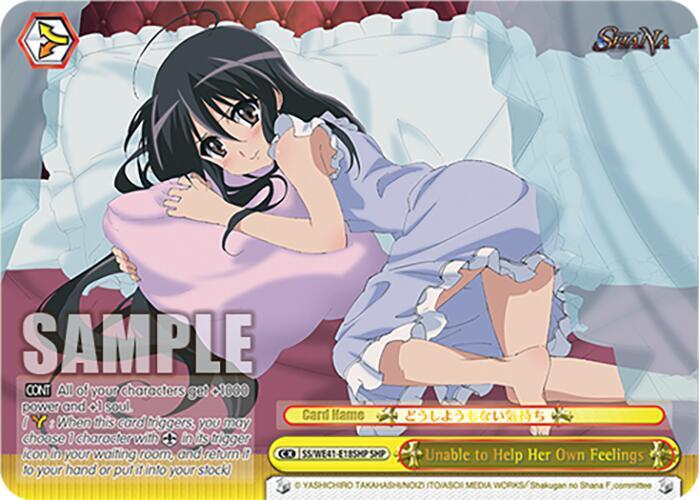 Unable to Help Her Own Feelings (SHP)