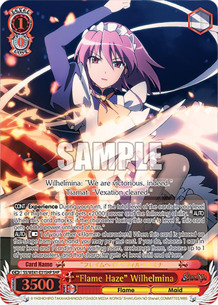 "Flame Haze" Wilhelmina (SHP)