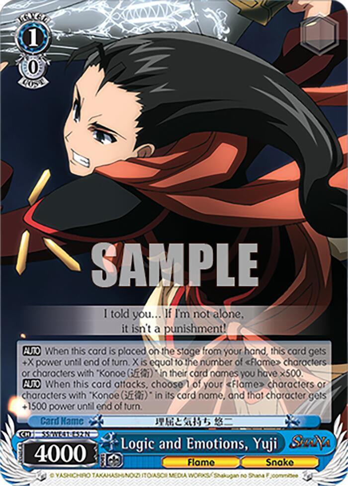 Logic and Emotions, Yuji