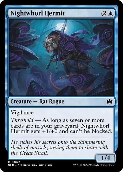 draw cards mtg black Curse of Fool's Wisdom – Moon MTG main image 1