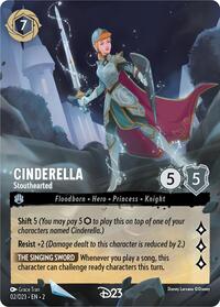 Cinderella - Stouthearted - D23 Promos - Lorcana card