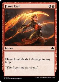 Flame Lash - Bloomburrow - Magic: The Gathering card