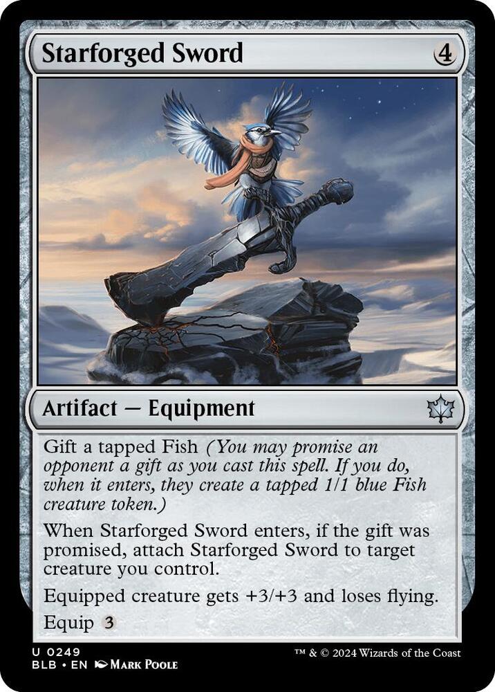 Starforged Sword - Bloomburrow - Magic: The Gathering - TCGplayer.com