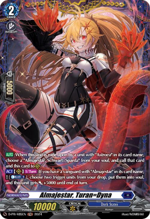 Almajestar, Turan=Dyna - D Promo Cards - Cardfight Vanguard