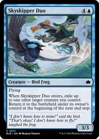 Skyskipper Duo - Bloomburrow - Magic: The Gathering card