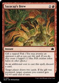 Sazacap's Brew - Bloomburrow - Magic: The Gathering card