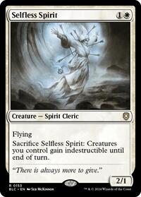 Selfless Spirit (Commander: Bloomburrow)
