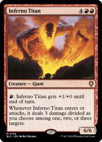 Inferno Titan (Commander: Bloomburrow)