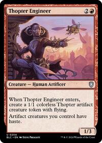 Thopter Engineer (Commander: Bloomburrow)