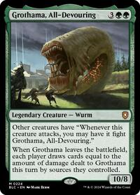 Grothama, All-Devouring (Commander: Bloomburrow)