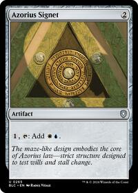 Azorius Signet (Commander: Bloomburrow)