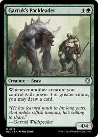 Garruk's Packleader (Commander: Bloomburrow)