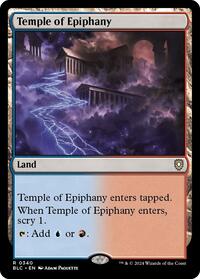 Temple of Epiphany (Commander: Bloomburrow)