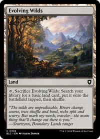 Evolving Wilds (Commander: Bloomburrow)