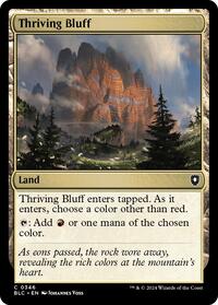 Thriving Bluff (Commander: Bloomburrow)