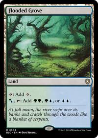 Flooded Grove (Commander: Bloomburrow)
