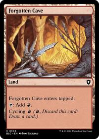 Forgotten Cave (Commander: Bloomburrow)