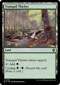 Tranquil Thicket (Commander: Bloomburrow)