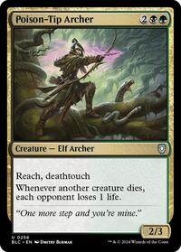 Poison-Tip Archer (Commander: Bloomburrow)