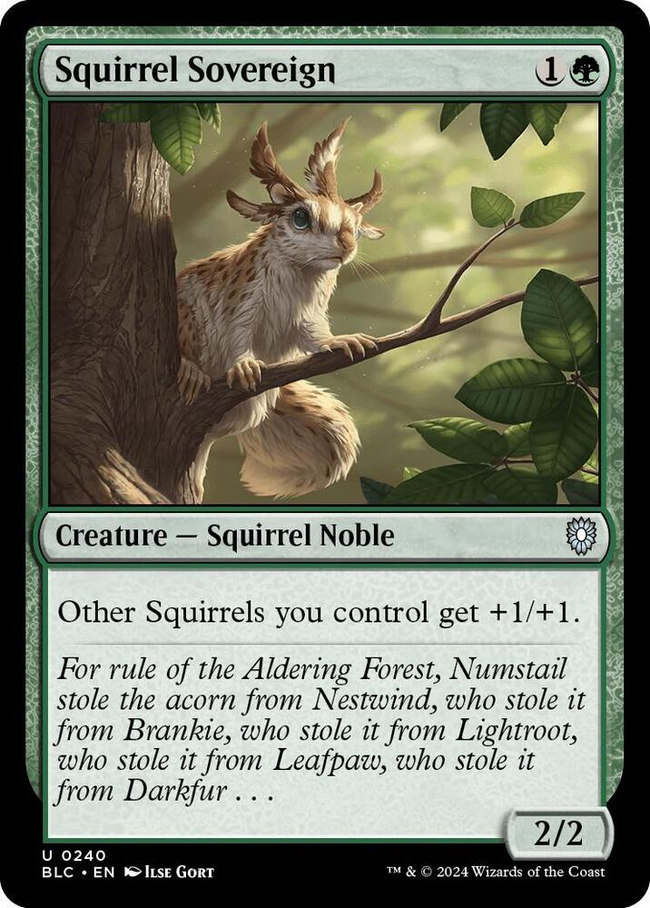 mtg squirrel commander precon Amazon.com: Magic: The Gathering Bloomburrow Commander Deck main image 0