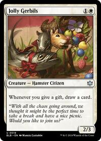 Jolly Gerbils - Bloomburrow - Magic: The Gathering card